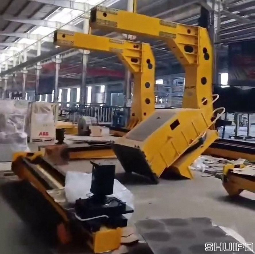 客戶第三條車架機(jī)器人產(chǎn)線安裝中2 客戶第三條車架機(jī)器人產(chǎn)線安裝中2